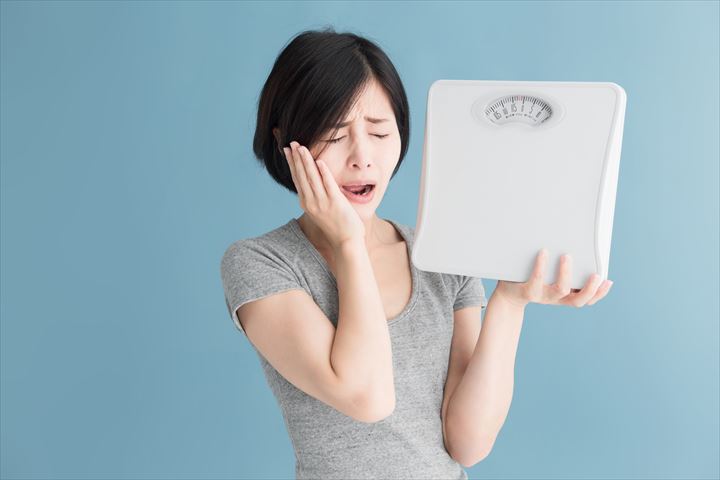 健康管理ができない女性